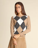 Maglia a rombi