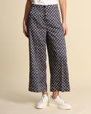 Pantaloni fluidi in twill