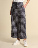 Pantaloni fluidi in twill