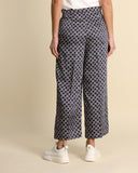 Pantaloni fluidi in twill