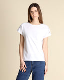 T shirt in jersey di cotone