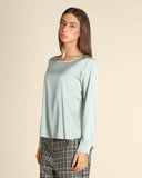 Blusa in twill
