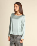 Blusa in twill