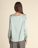 Blusa in twill