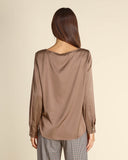 Blusa in twill