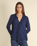 Camicia con volant