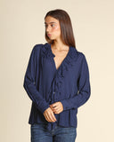 Camicia con volant