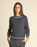 Maglia in lana e cashmere
