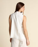 Top in georgette