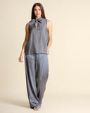 Top in georgette