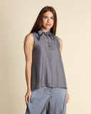 Top in georgette
