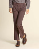 Pantaloni flare in jersey stretch