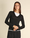 Maglia in pura lana