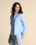 Stretch poplin shirt