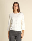 Maglia con borchie