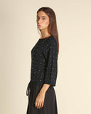 Maglia con borchie