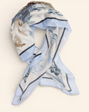 Foulard in twill di seta