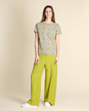 Blusa in bimateriale