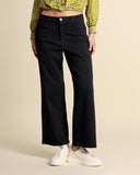 Five-pocket jeans in viscose, cotton and stretch lyocell