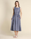 Abito in popeline di cotone