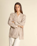 Cardigan a rombi