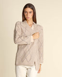 Cardigan a rombi