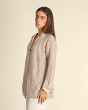 Cardigan a rombi