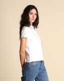 Cotton pique polo shirt