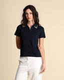 Cotton pique polo shirt