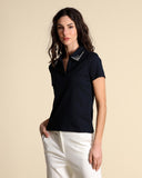 Cotton pique polo shirt