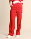 Wide jersey trousers