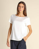 Blusa in twill