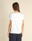 Blusa in twill