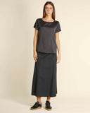 Blusa in twill