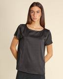 Blusa in twill