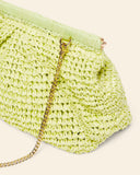 Clutch in rafia