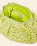 Clutch in rafia