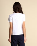 Baumwoll-T-Shirt mit Aufdruck