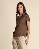 Blusa in twill