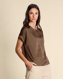Blusa in twill
