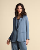 Completo in tessuto fluido