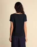 Blusa in bimateriale