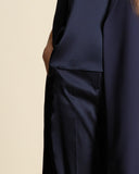 Gilet lungo con pantalone