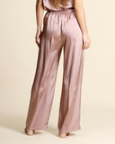 Pantaloni in raso