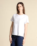 T shirt con ricamo