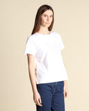 T shirt con ricamo
