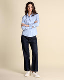 Camicia in popeline stretch