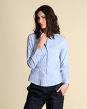 Camicia in popeline stretch