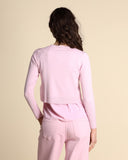 Cardigan con spilla