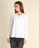 Camicia in misto seta